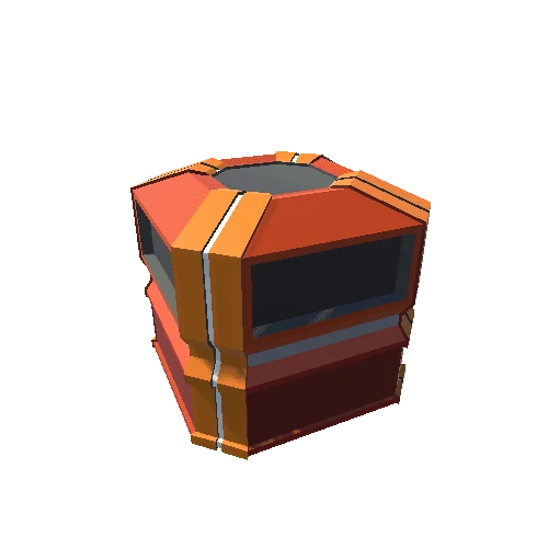 Future Small Crate Orange